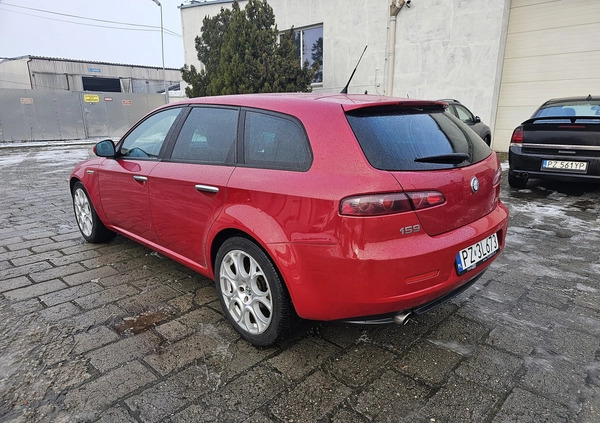 Alfa Romeo 159 cena 14900 przebieg: 252765, rok produkcji 2006 z Stęszew małe 106